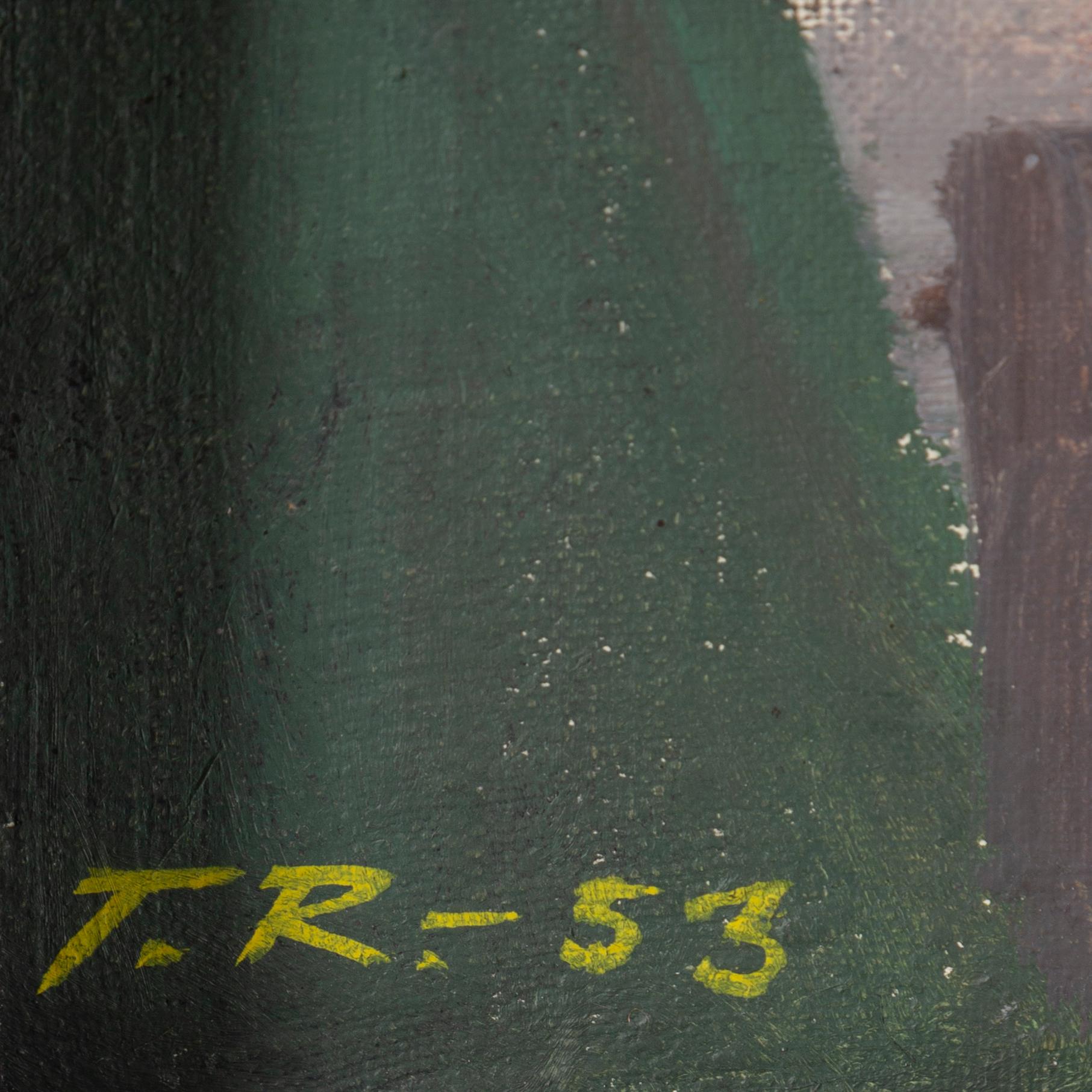 TORSTEN RENQVIST, oil on canvas, signed and dated -53.