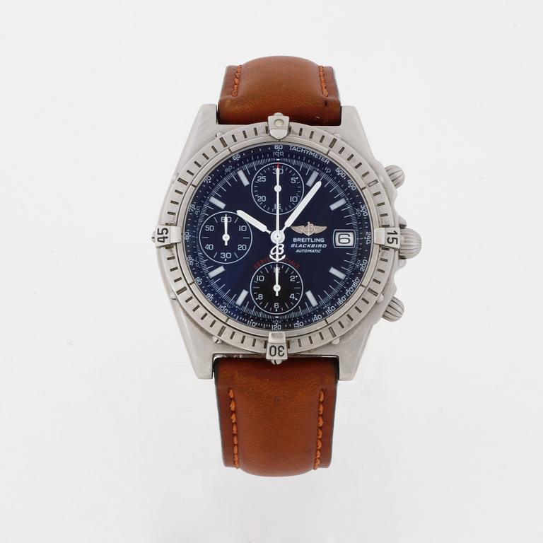 BREITLING, Blackbird, "Tachymeter", wristwatch, 39 mm.