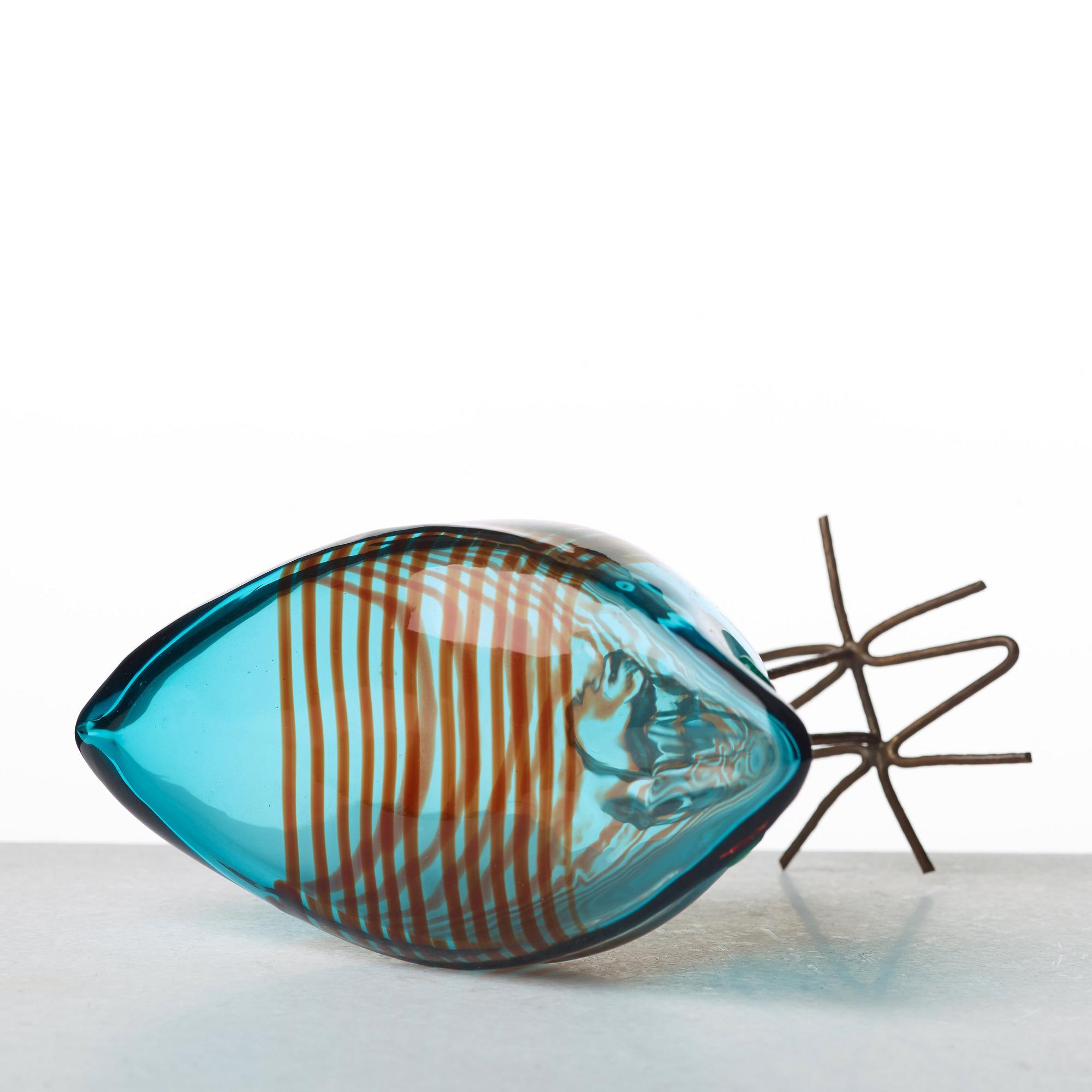 Alessandro Pianon, fågel, "Pulcino", Vistosi, Italien 1960-tal.