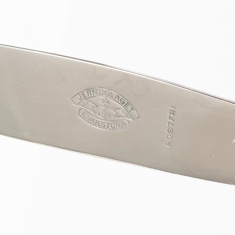 Casket with a cutlery service, approximately 218 pieces, silver, model "Adlerstråhle", GAB, 1917.