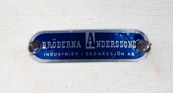 KARMSTOLAR, 1 par, Bröderna Andersson, 1960-tal.
