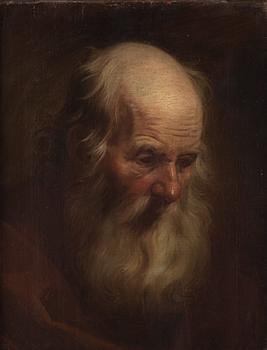 707. Carle van Loo Circle of, Portrait of an old man.