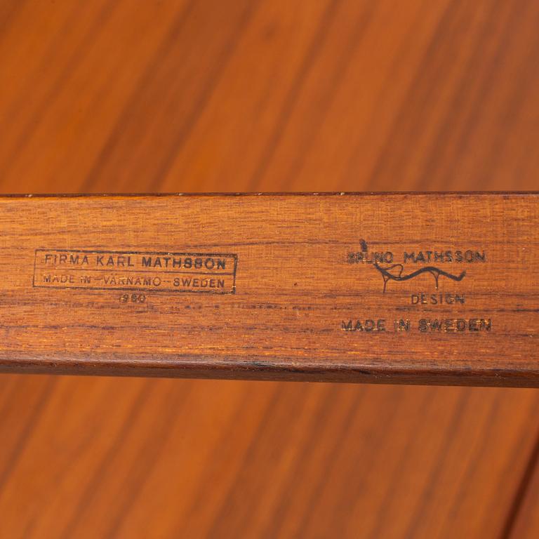 BRUNO MATHSSON, a  gateleg table for firma Karl Mathsson, Värnamo 1960.