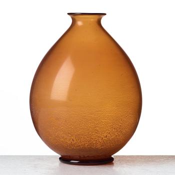 ANDRIES DIRK COPIER, a "Serica" vase, Glasfabriek, Leerdam, The Netherlands, ca 1925-30.