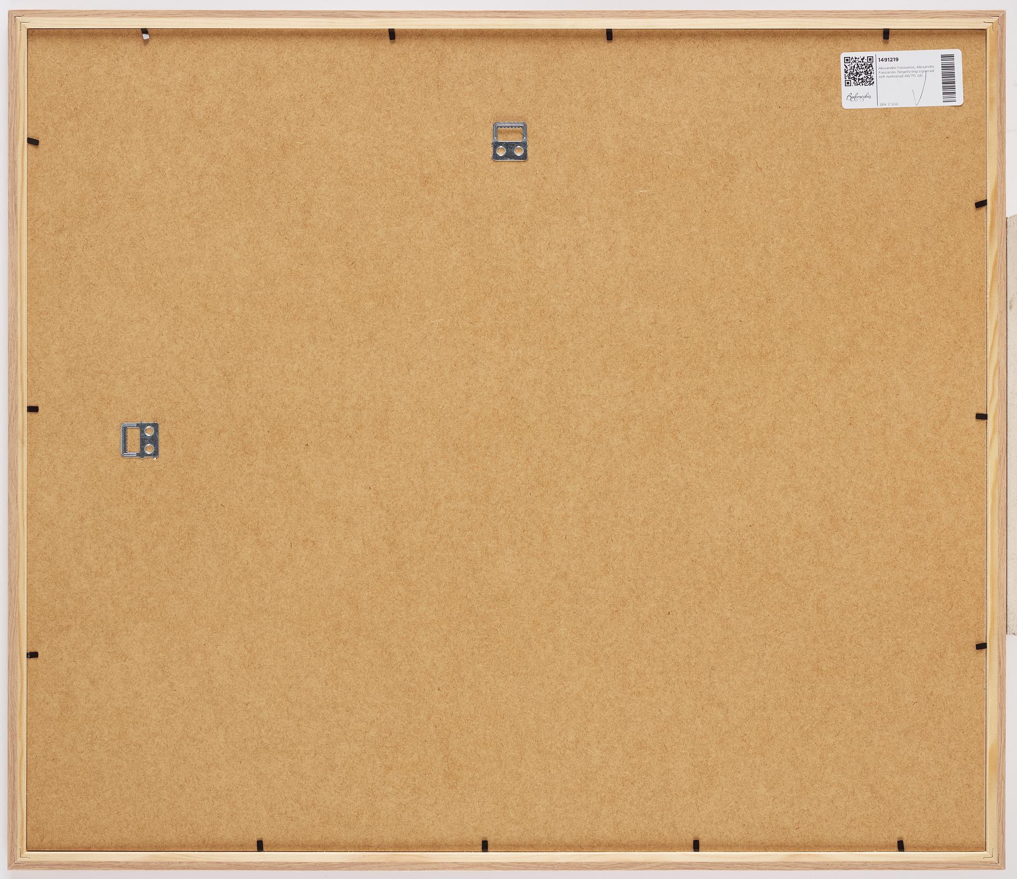 Alexandre Fassianos, Man med cykel.