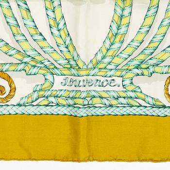 Hermès, two scarves, "Jouvence" and "Samourai".