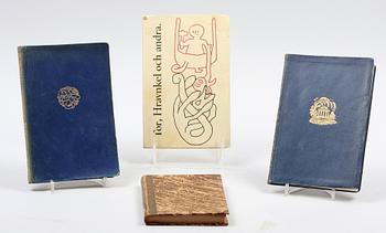 PARTI BÖCKER, 8 st, mest lyrik, 1800-1900-tal.