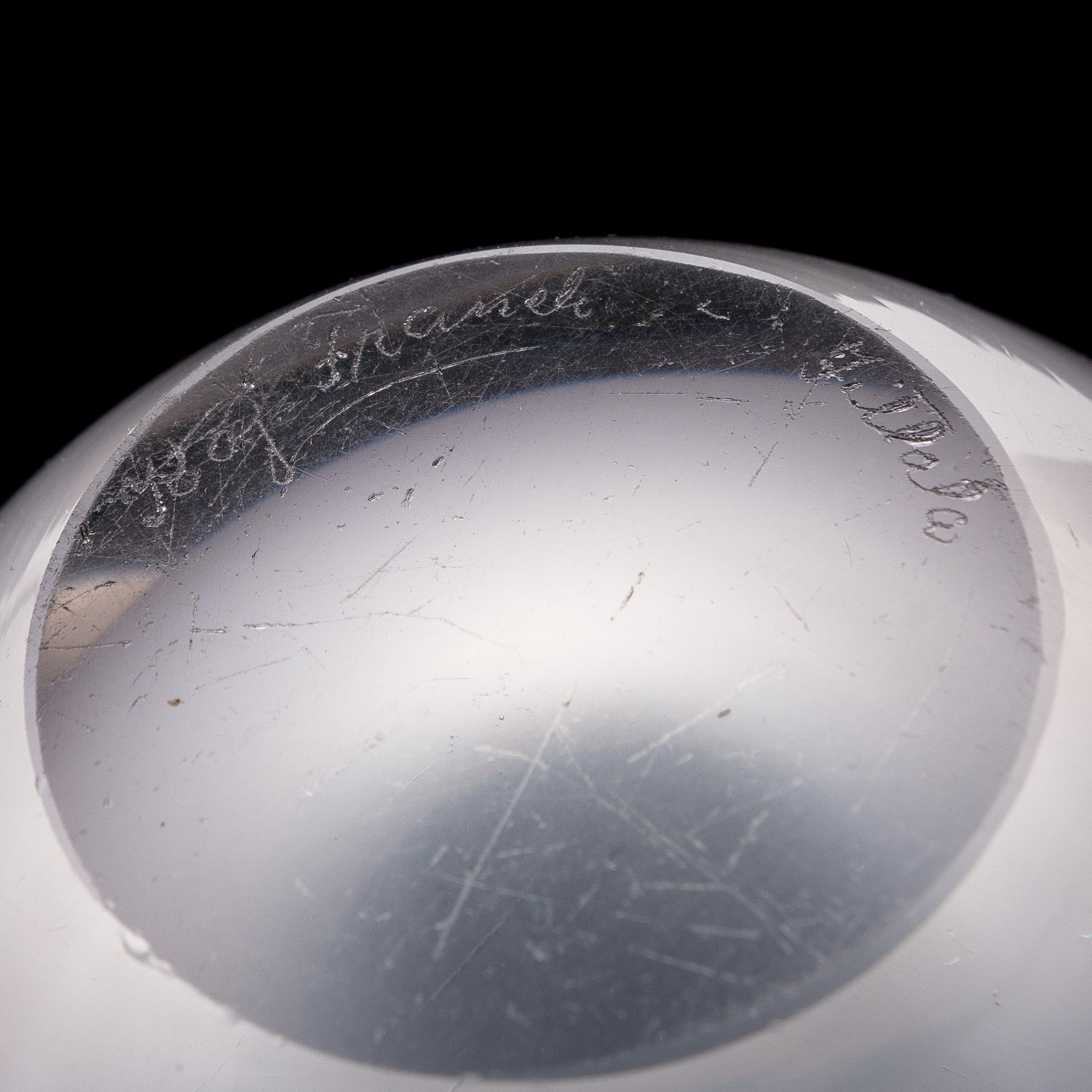 KAJ FRANCK, A VASE BY KAJ FRANCK, signed K. Franck Iittala.