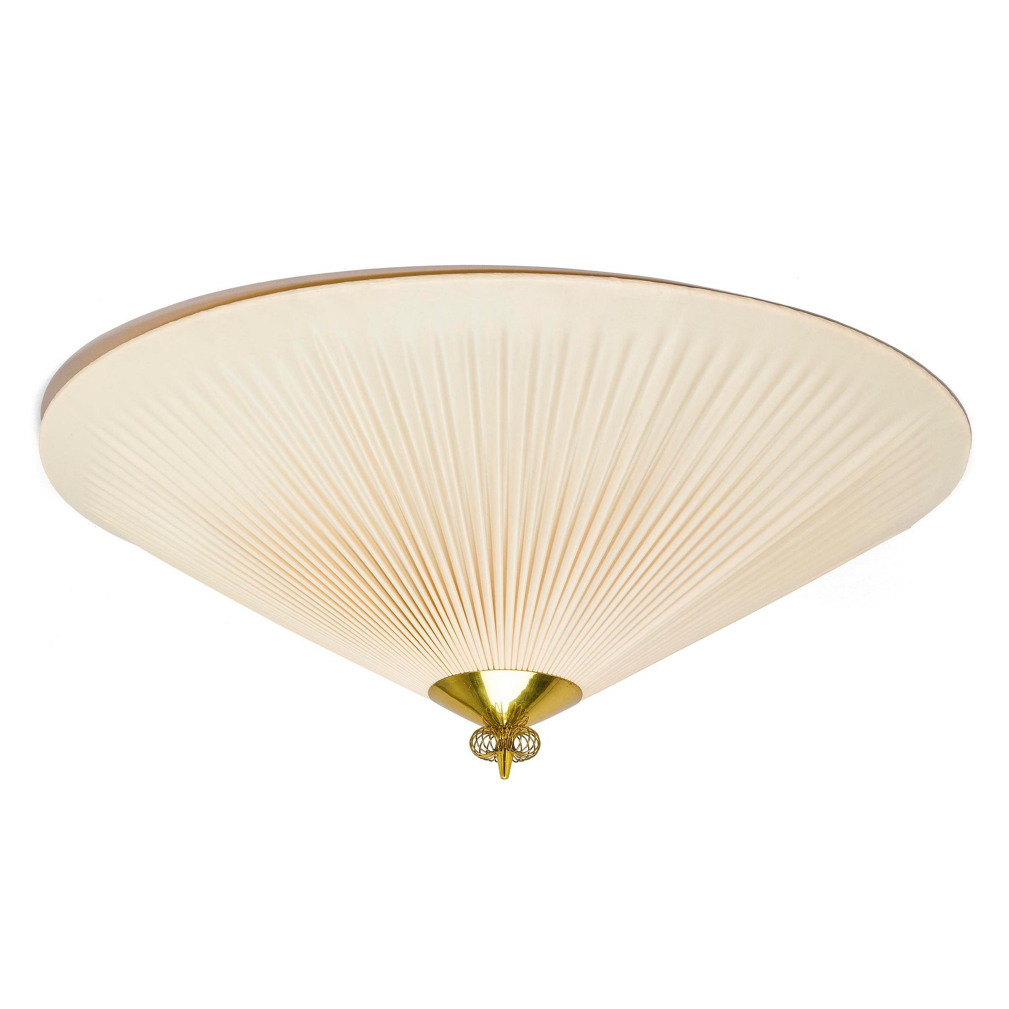 A mid-20th century ceiling light for PSO Pohjoismainen Sähkö Oy,.