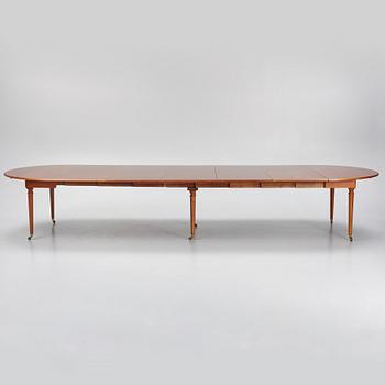 Dining table, Directoire style, "Gala", AB H Westerberg, second half of the 20th century.