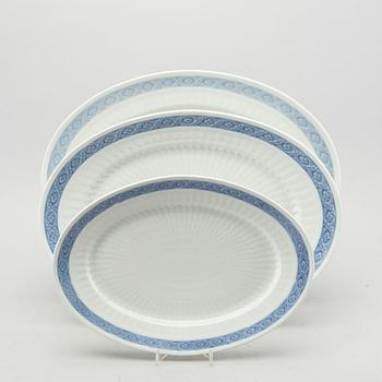 A 47 parts "Blue Vifte" Royal Copenhagen porcelain dinner service.