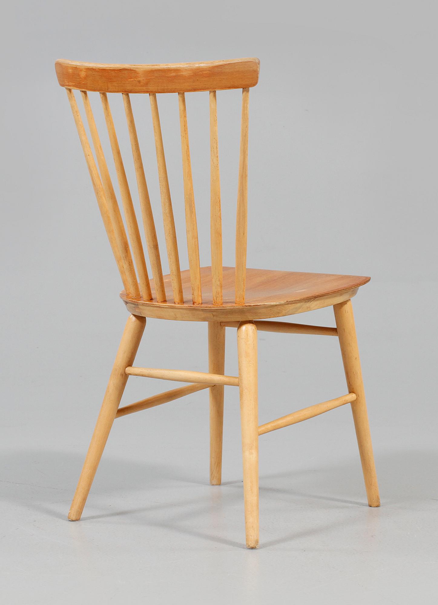 PINNSTOLAR, 8 st, 1950-/60-tal.