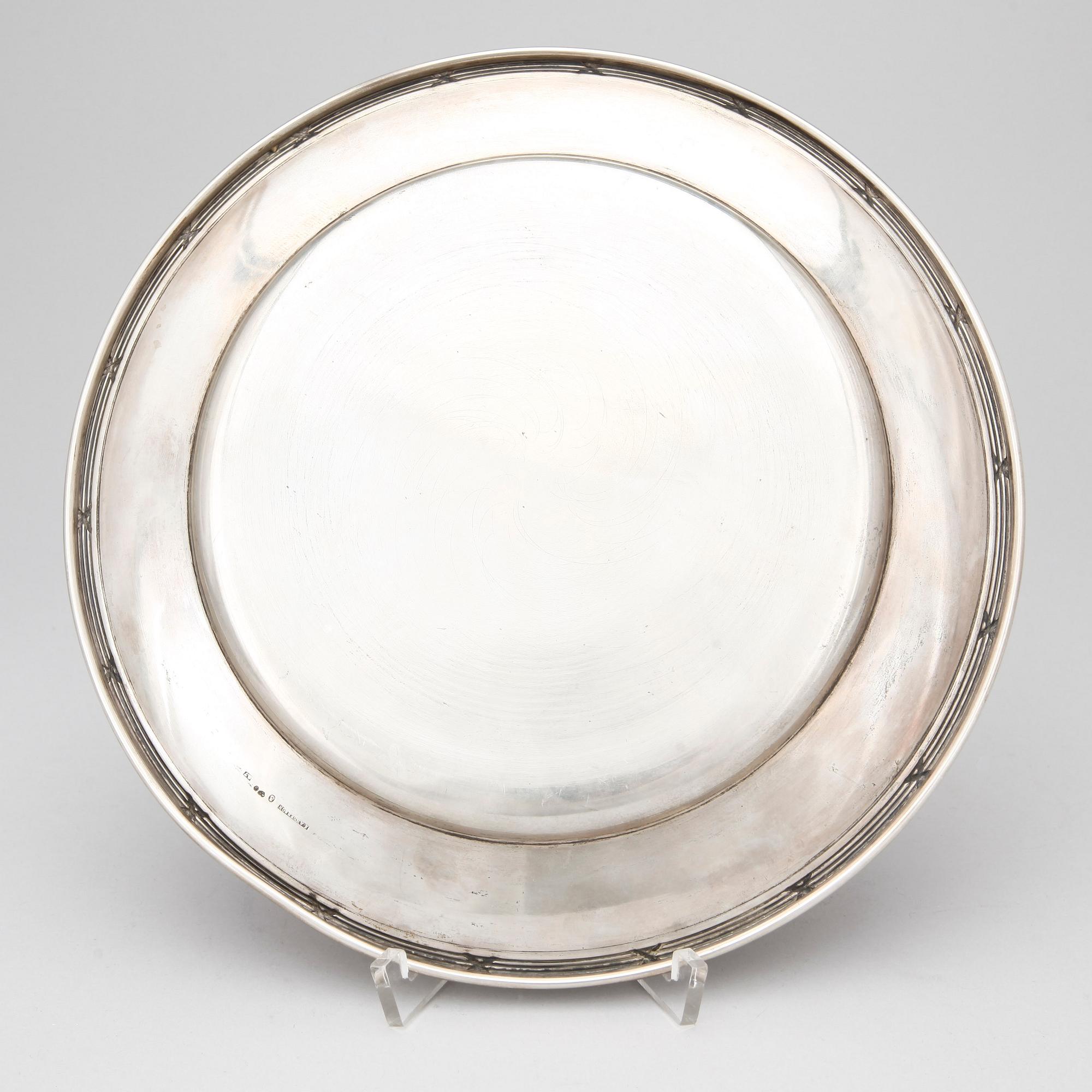 FAT, silver, K Anderson, Stockholm, sannolikt 1918, Total vikt ca 348 g.