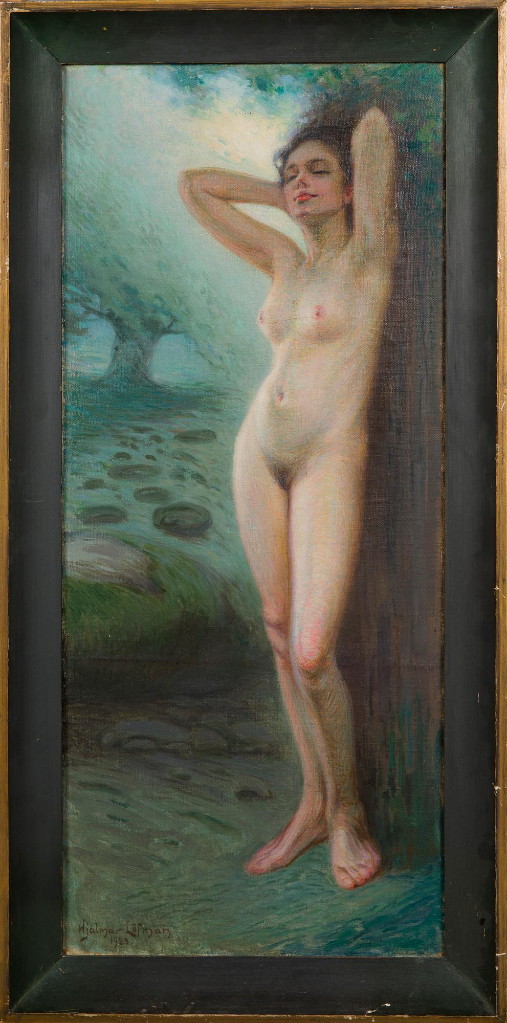 Hjalmar Löfman, Naken.