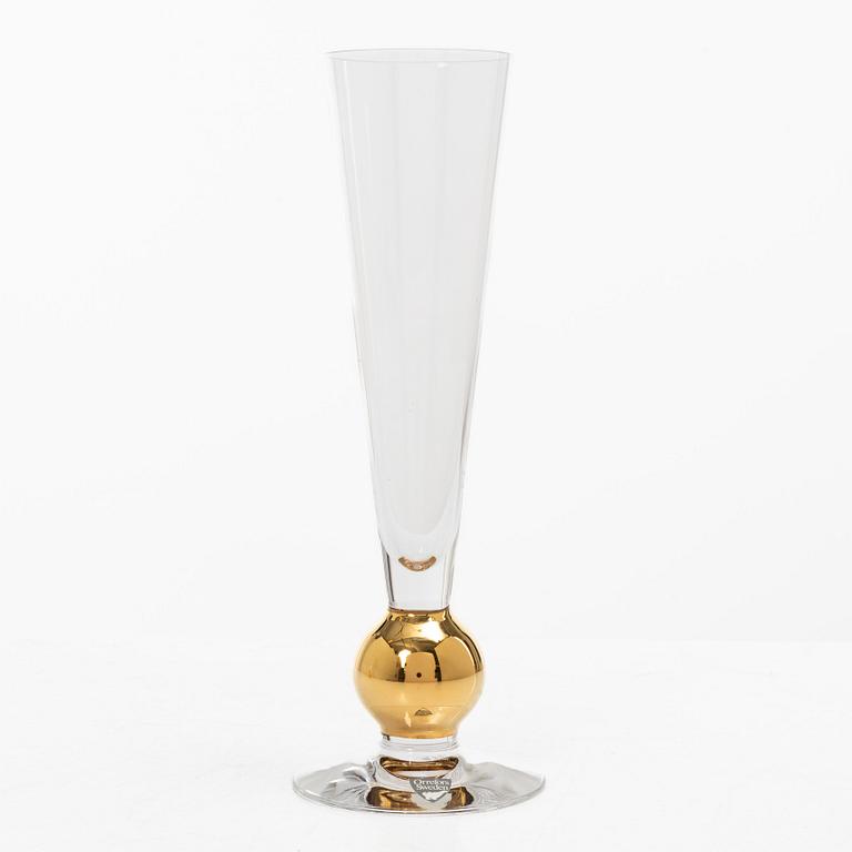 Gunnar Cyrén, a 23 piece "Nobel" glass service, Orrefors.