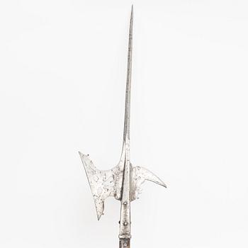 A Halberd, 17th century, Germany.