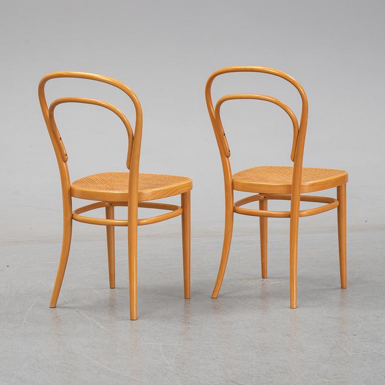 Thonet, stolar, 8 st, 1900-talets mitt.