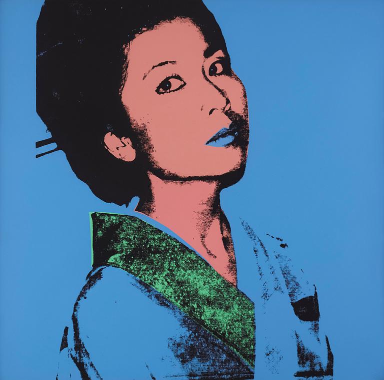 Andy Warhol, "Kimiko".