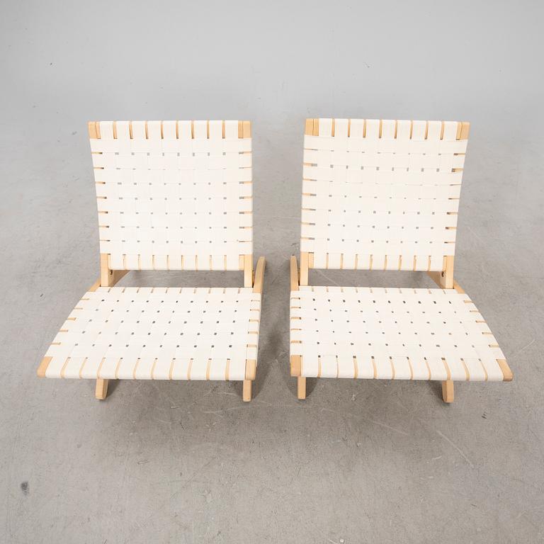 Morten Gøttler, a set of two Cuba chairs PJ Denmark 21st century.