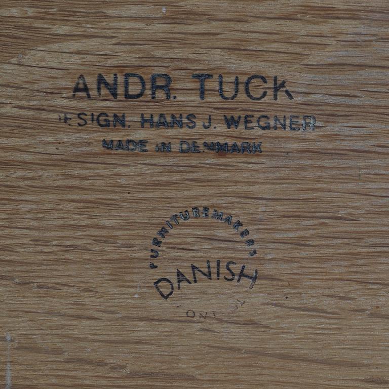 Hans J Wegner, matbord, modell CH 339, Andr Tuck Danmark.