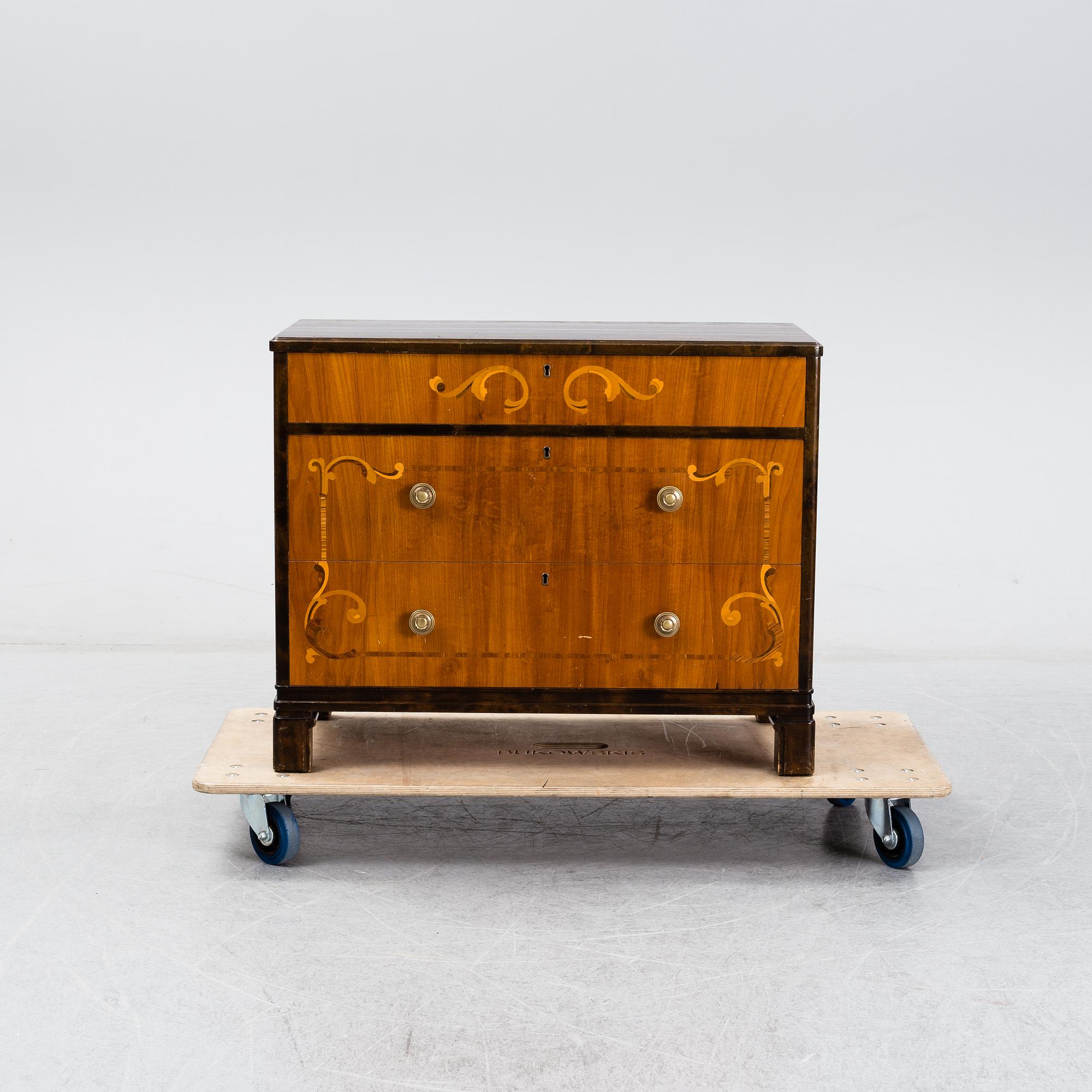 Byrå, Art Déco, 1930-tal.