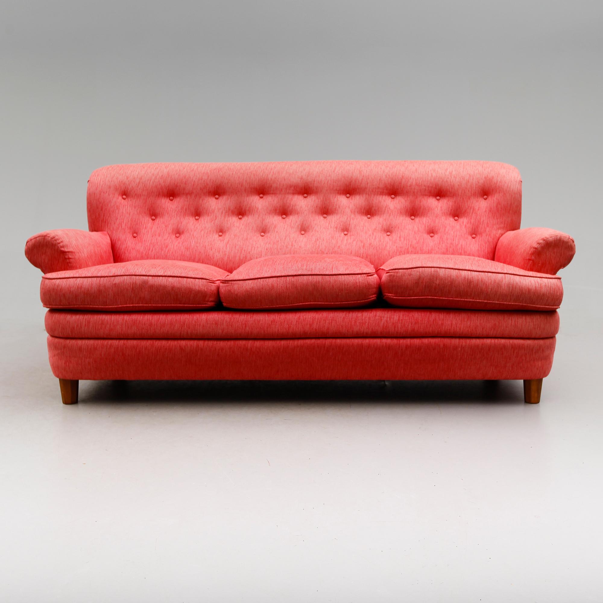 SOFFA, modell 568, Josef Frank, Firma Svenskt Tenn.