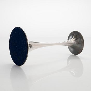 Tapio Wirkkala, a 'Trumpetti' silver candlestick, Kultakeskus, Hämeenlinna.