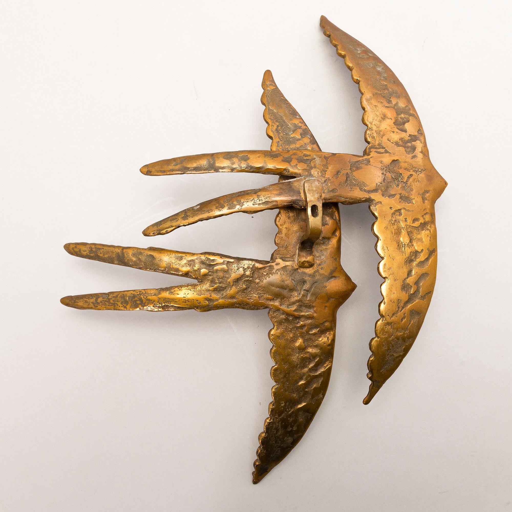 VEIKKO HAUKKAVAARA, bronse, signed.