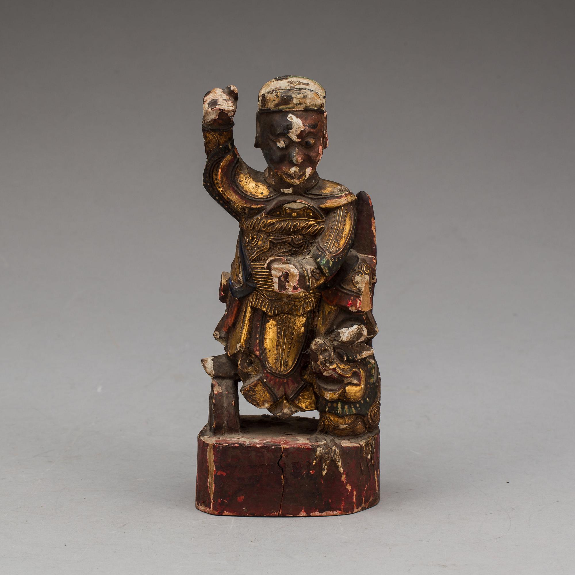 FIGURIN, trä, Kina, 1900-tal.