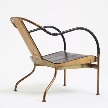 Mats Theselius, an 'el Rey' easy chair, ed. 74/360, Källemo, Sweden post 1999.