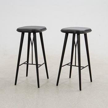 Space Copenhagen, barstolar, 6 st, "Spine", Fredericia, Danmark, 2019.