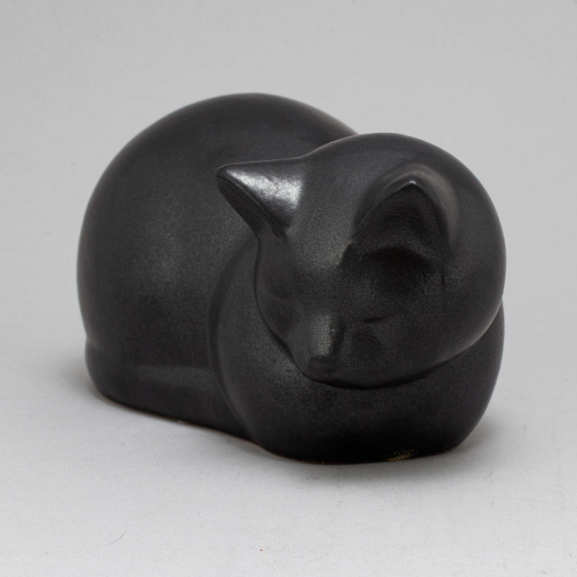 LISA LARSON, figurin, stengods, "Moses", K-Studion, Gustavsberg.