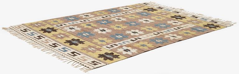 Märta Måås-Fjetterström, matta, "Kryptans matta" ("Sipporna"), rölakan, ca 194 x 129 cm, signerad AB MMF.