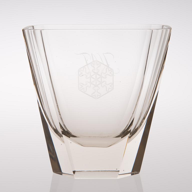 GÖRAN HONGELL, VAS, signerad G. Hongell Iittala.