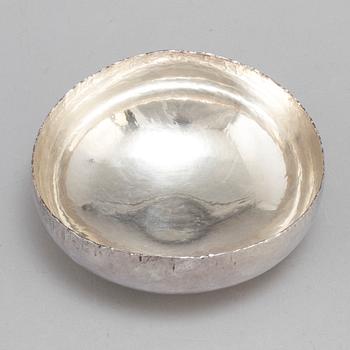 REY URBAN, a sterling silver bowl, Stockholm, 1981.