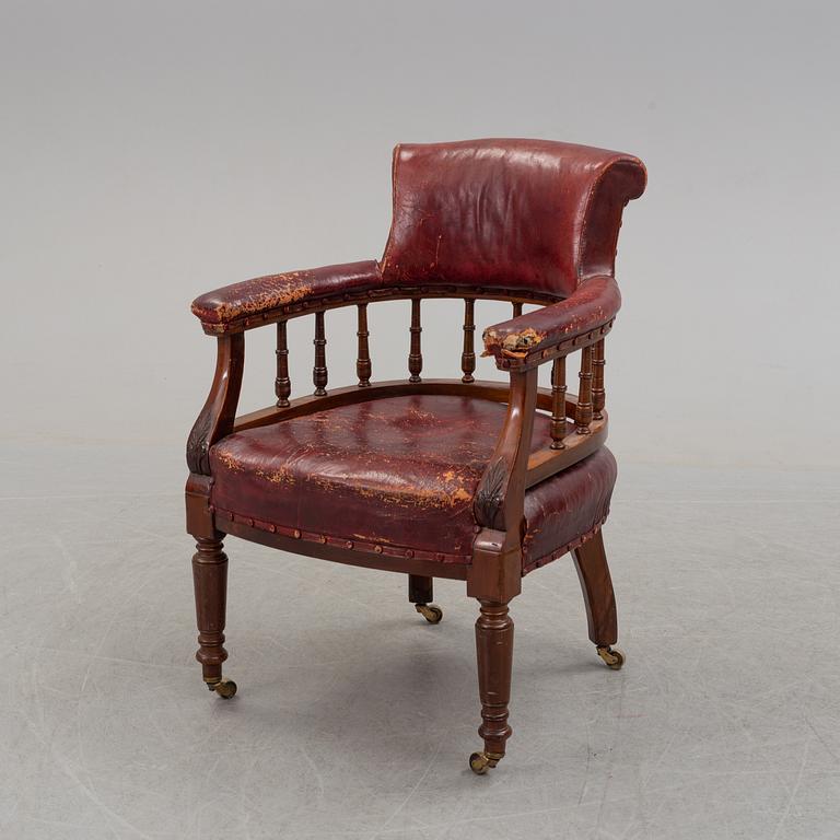 A second half of the 19th century armchair.