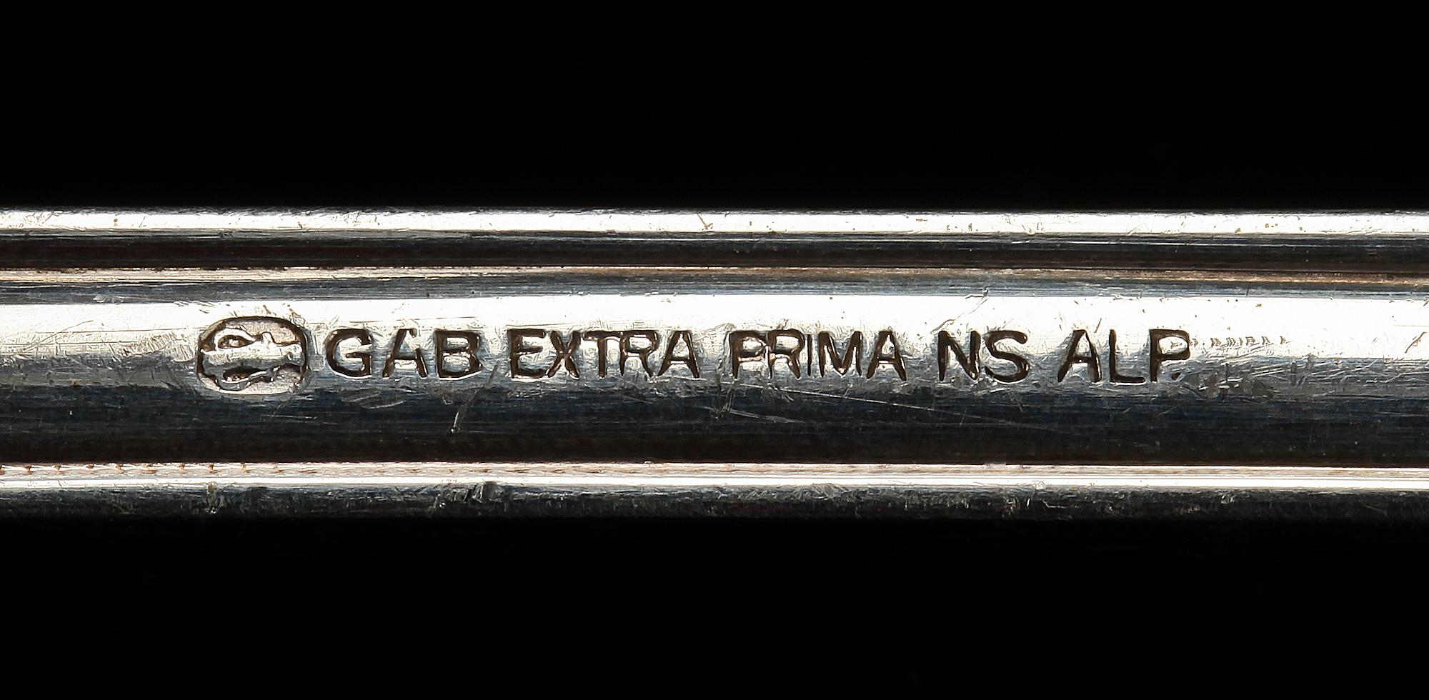 BESTICK, 110 delar, "Wasa", nysilver, GAB, 1900-tal.