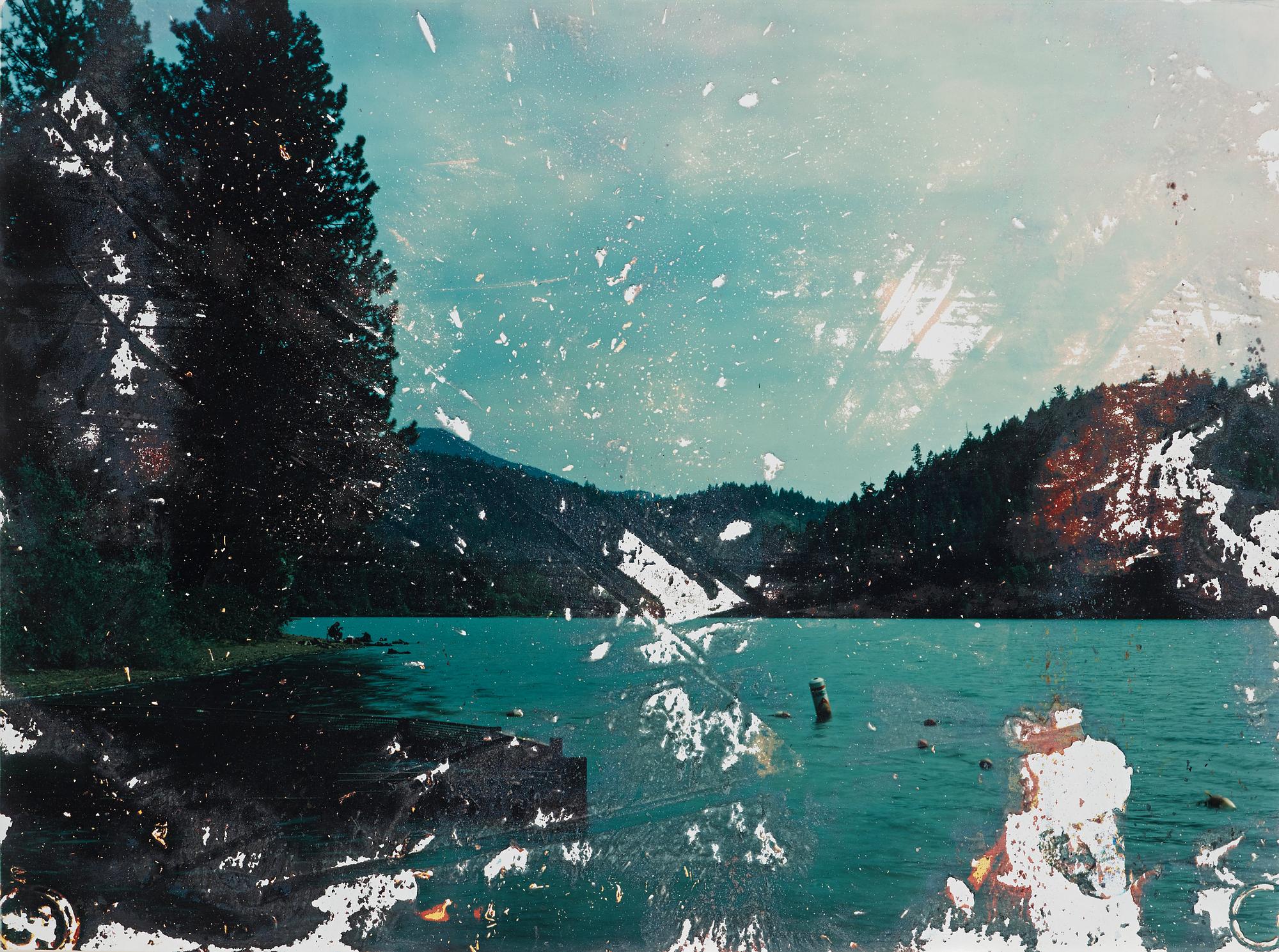 Matthew Brandt, "Lake Selmac, OR 6", 2009.