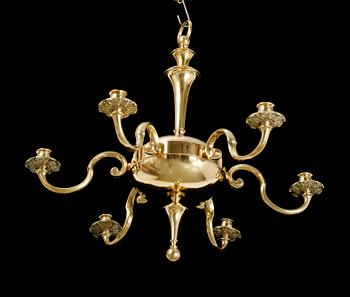 LJUSKRONA, mässing, 1900-talets andra hälft.