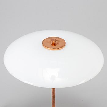 POUL HENNINGSEN, a '31/2-21/2' copper table lamp, Louis Poulsen Denmark.