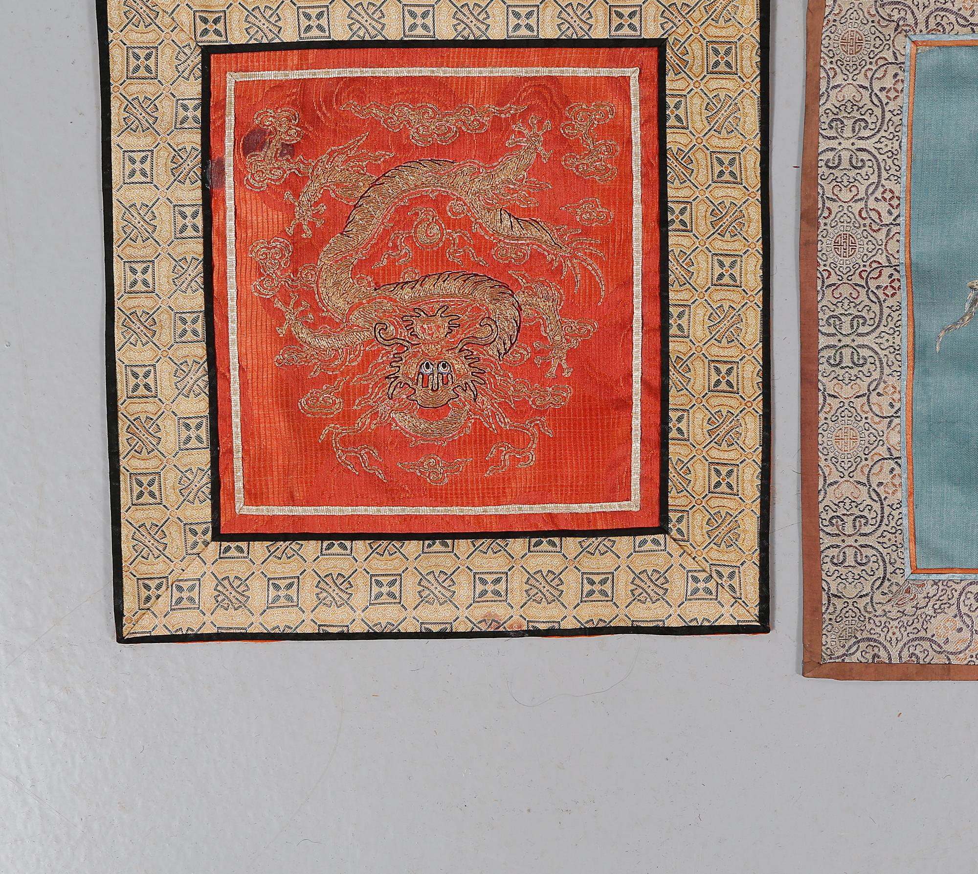 PARTI TEXTILIER, 6 st, Kina, tidigt 1900-tal.