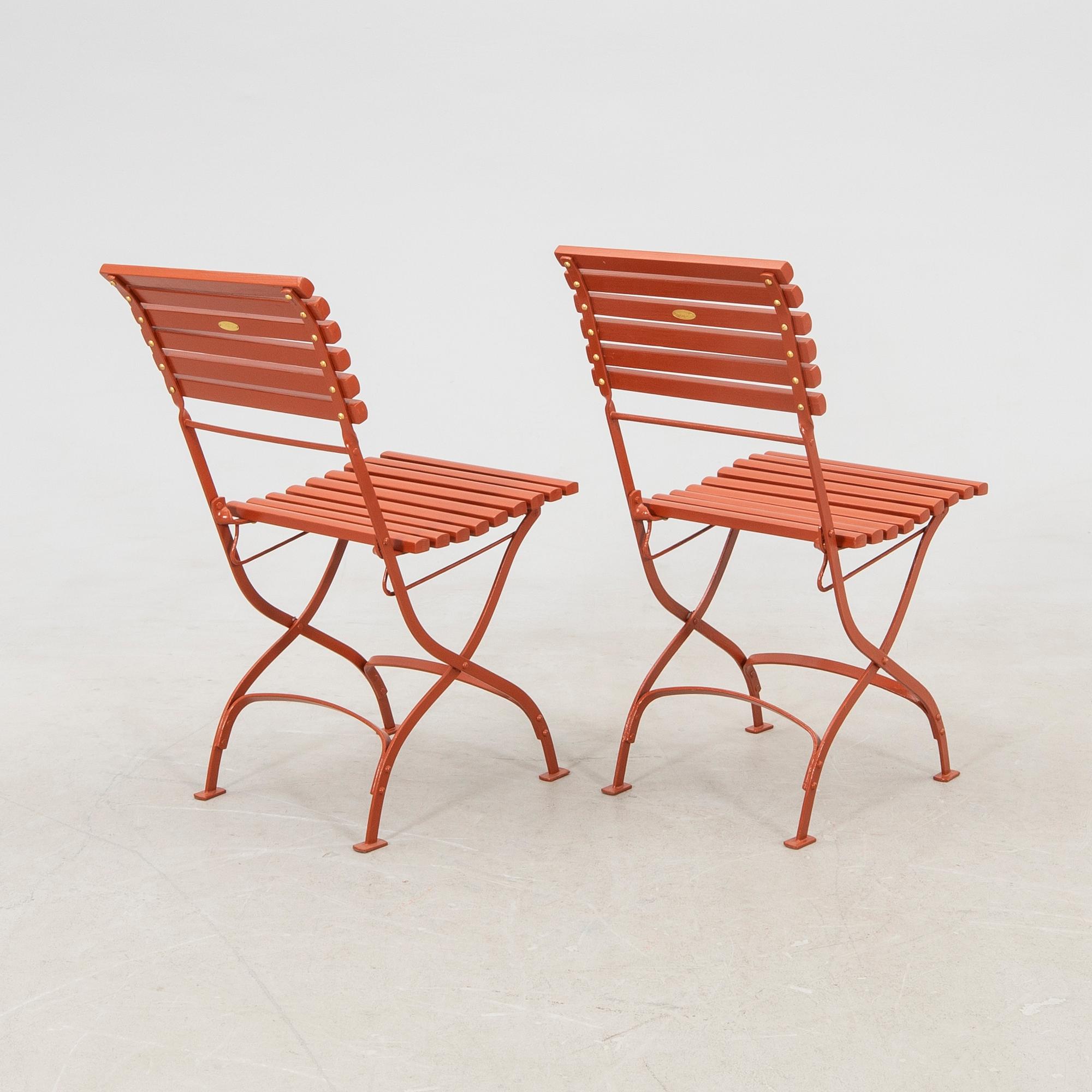 Garden chairs 1 pair, "Park", Hope contemporary.