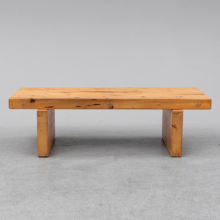 A 'Bamse' Roland Williamsson pine bench, 1970's.