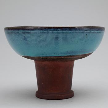 SKÅL PÅ FOT, Wilhelm Kåge, Farstagods, Gustavsbergs Studio 1957.