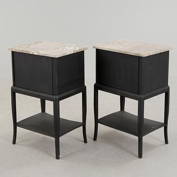SÄNGBORD, ett par, 1920/30-tal.