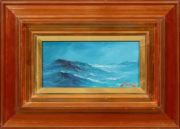 AXEL LIND, olja på duk, signerad.