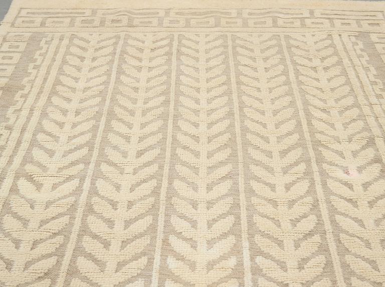Elsa Gullberg, A carpet, knotted pile in relief, ca 348,5-351,5 x 230,5-236,5 cm, probably Elsa Gullberg.