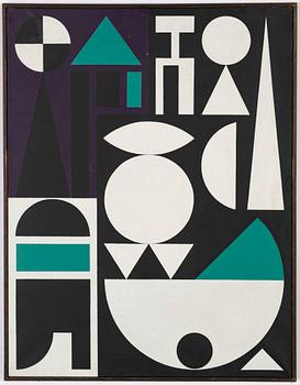 Mogens Lohmann, oil on canvas, signed and dated 1954 verso.