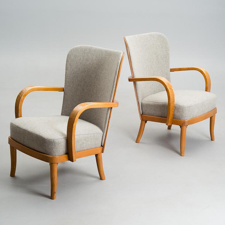 WERNER WEST, nojatuolipari, Wilhelm Schaumann Oy, 1930-1940-luku.