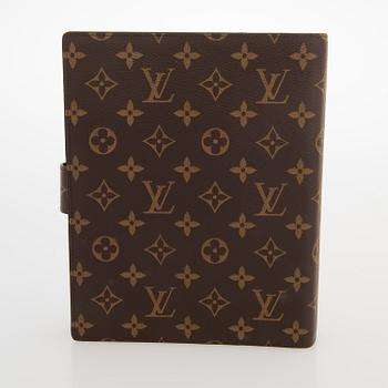 Louis Vuitton, "Large Ring Agenda Cover", kalenderfodral.